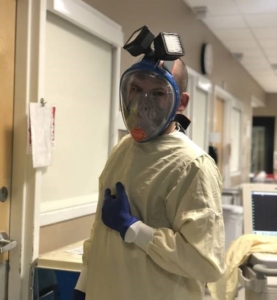 Nurse in PPE