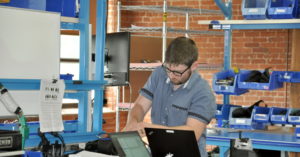 Picture showing manufacturing occuring in Mack Prototype's new NPI area.