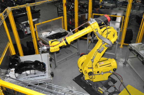 Vehicle Contract Manufacturing robotic arm
