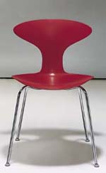 Red Orbit Chair. Mack Consumer Case Studies.