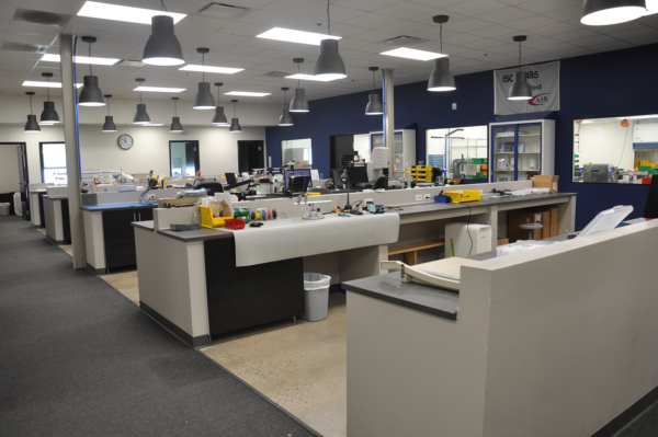 Open office at Mack Prototype in Gardner MA