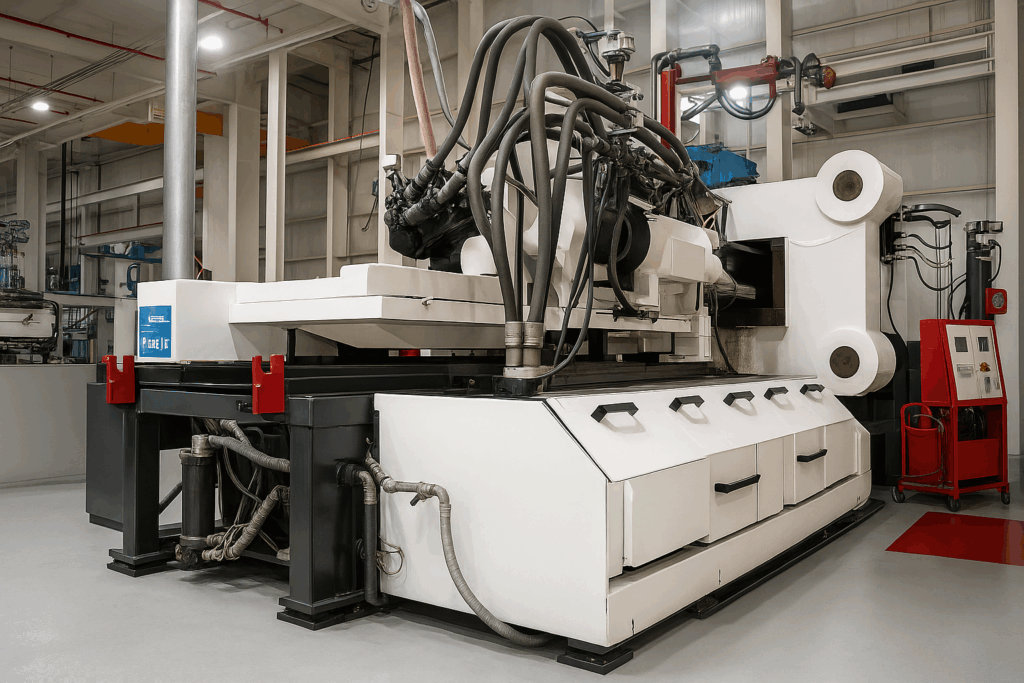 A large press at Mack's Inman, SC, plant
