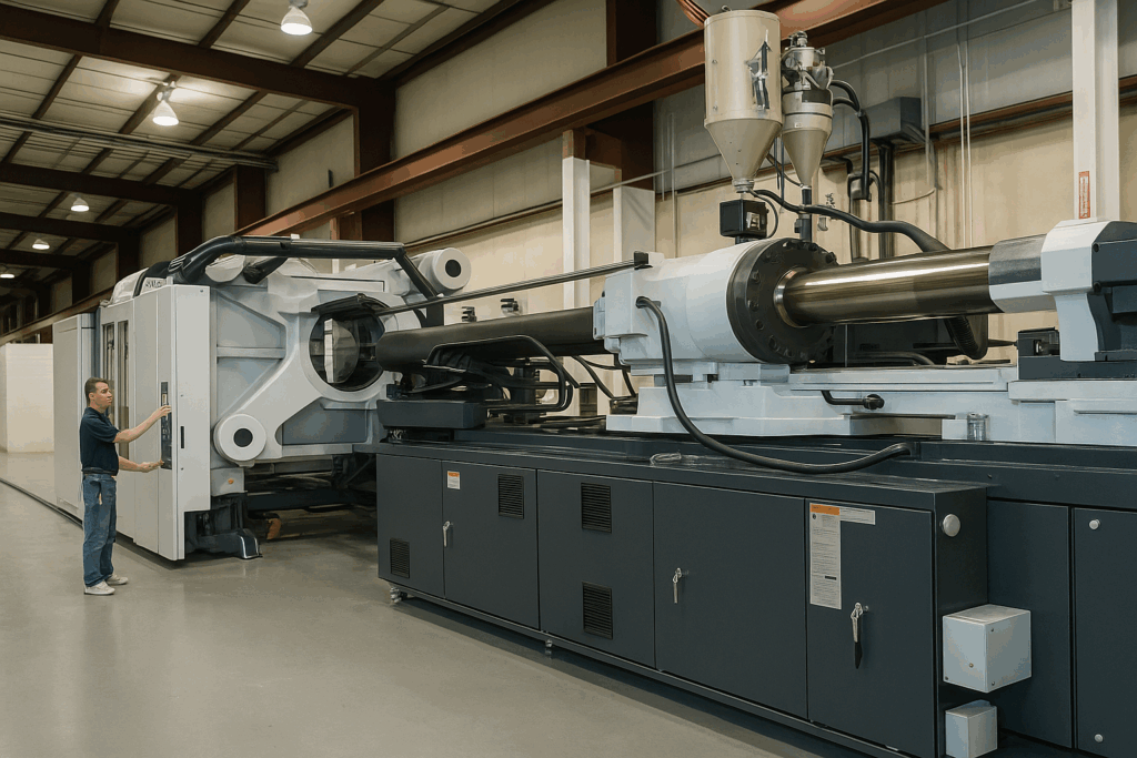Large 1500T press at Mack's Inman, SC Plant
